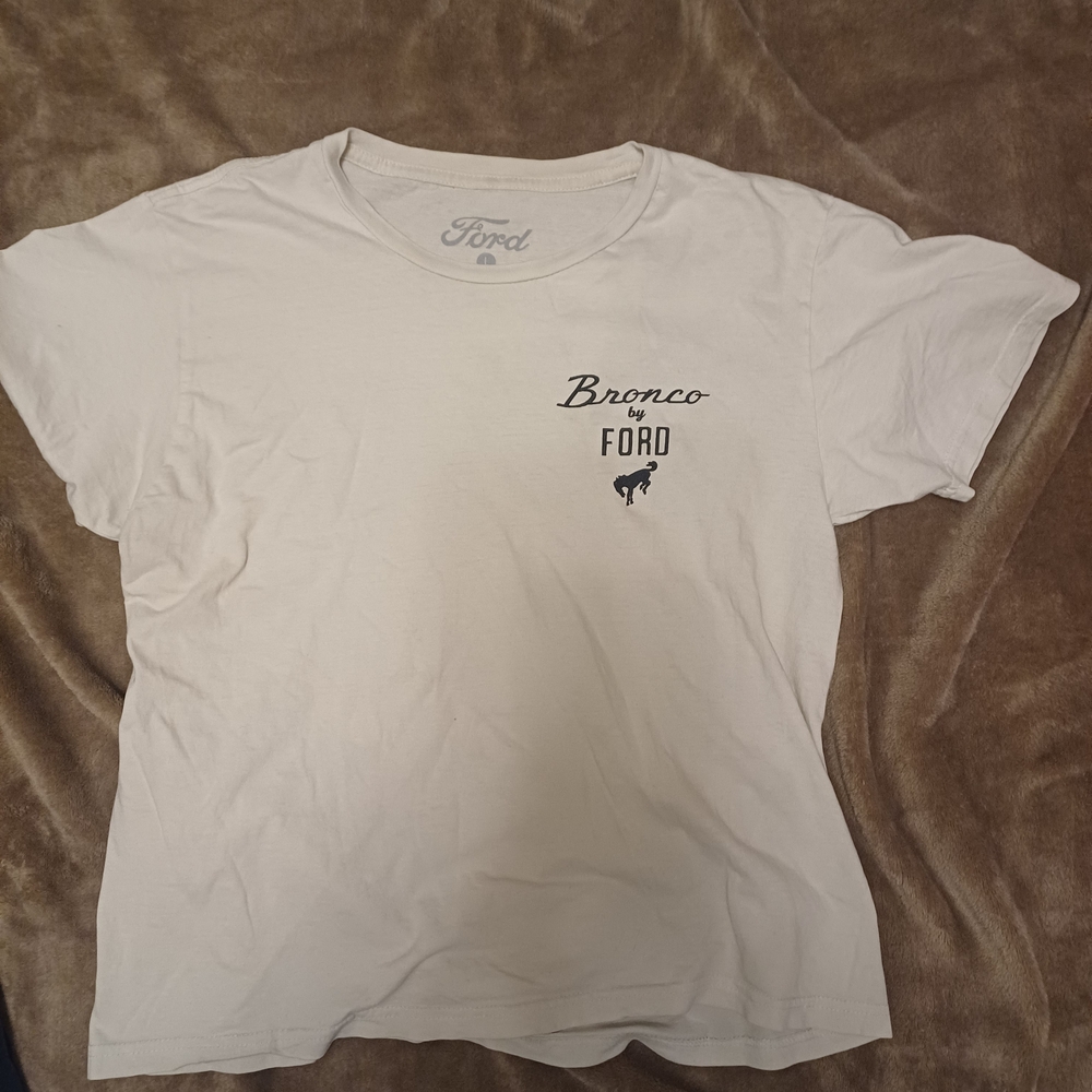 Ford Bronco White T-Shirt